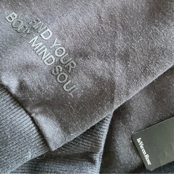 La Vie En Rose NWT Black Sweater Dress - Picture 5 of 5